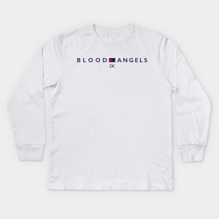 Blood Angels IX Kids Long Sleeve T-Shirt